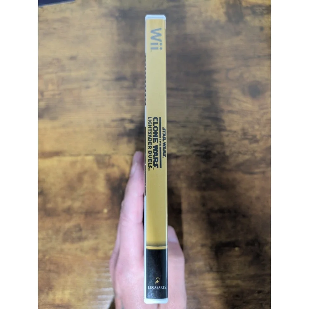Star Wars: The Clone Wars Lightsaber Duels Nintendo Wii, 2008 CIB W/‎ Manual